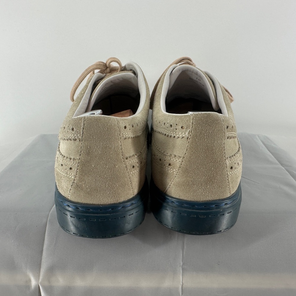 Paul Smith Jeans Beige Wingtip Beige Suede Sneakers View 4